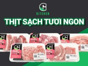 Bảng giá thịt heo tươi G Kitchen 18/5